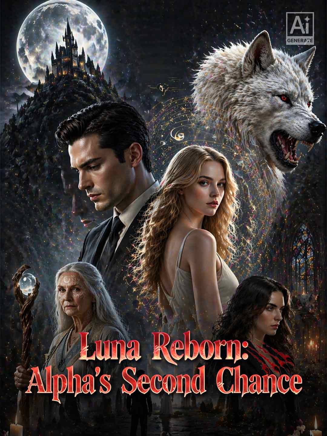 Luna Reborn: Alpha's Second Chance official promotional image