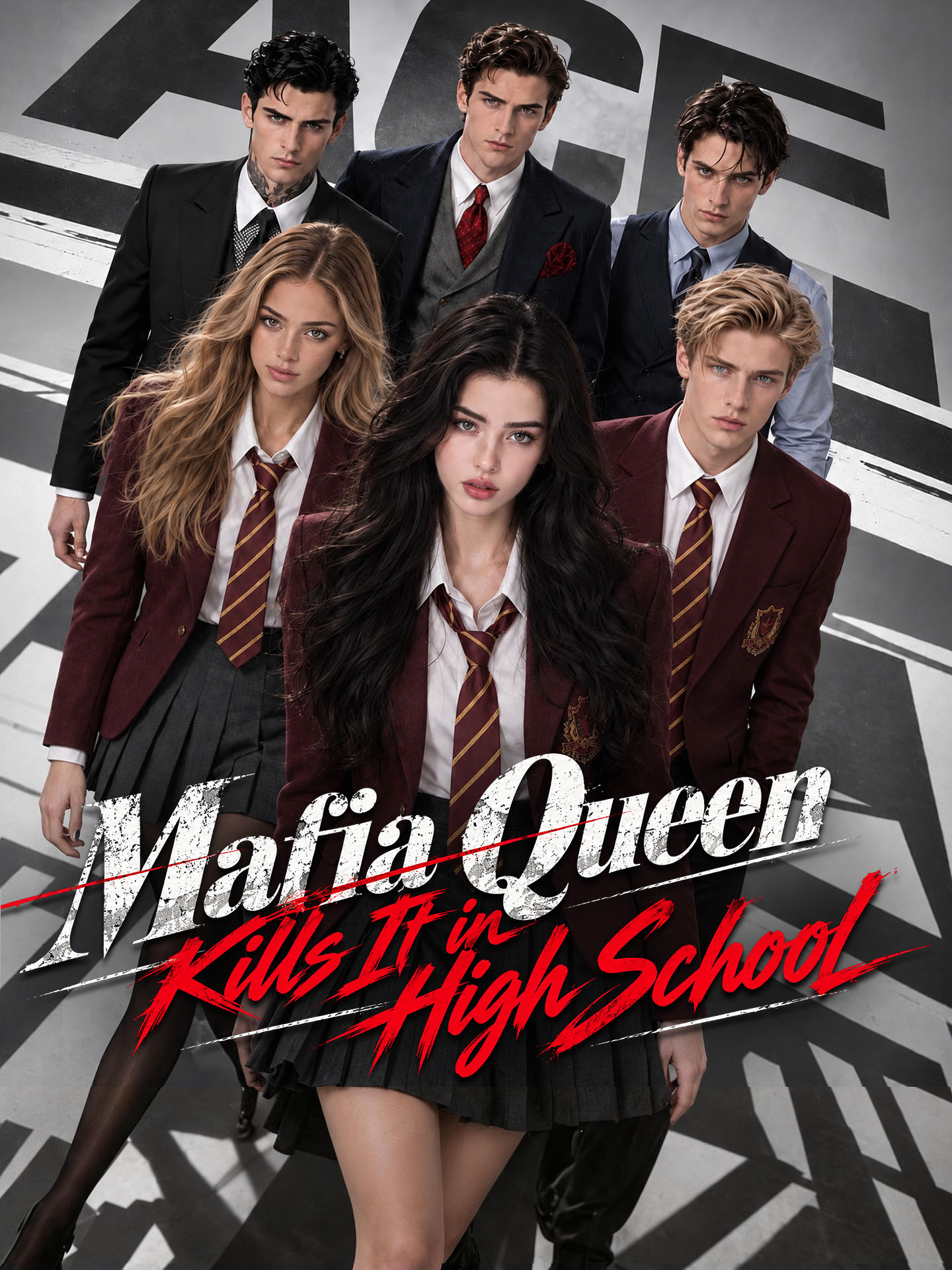 Mafia Queen Kills It in High School official promotional image