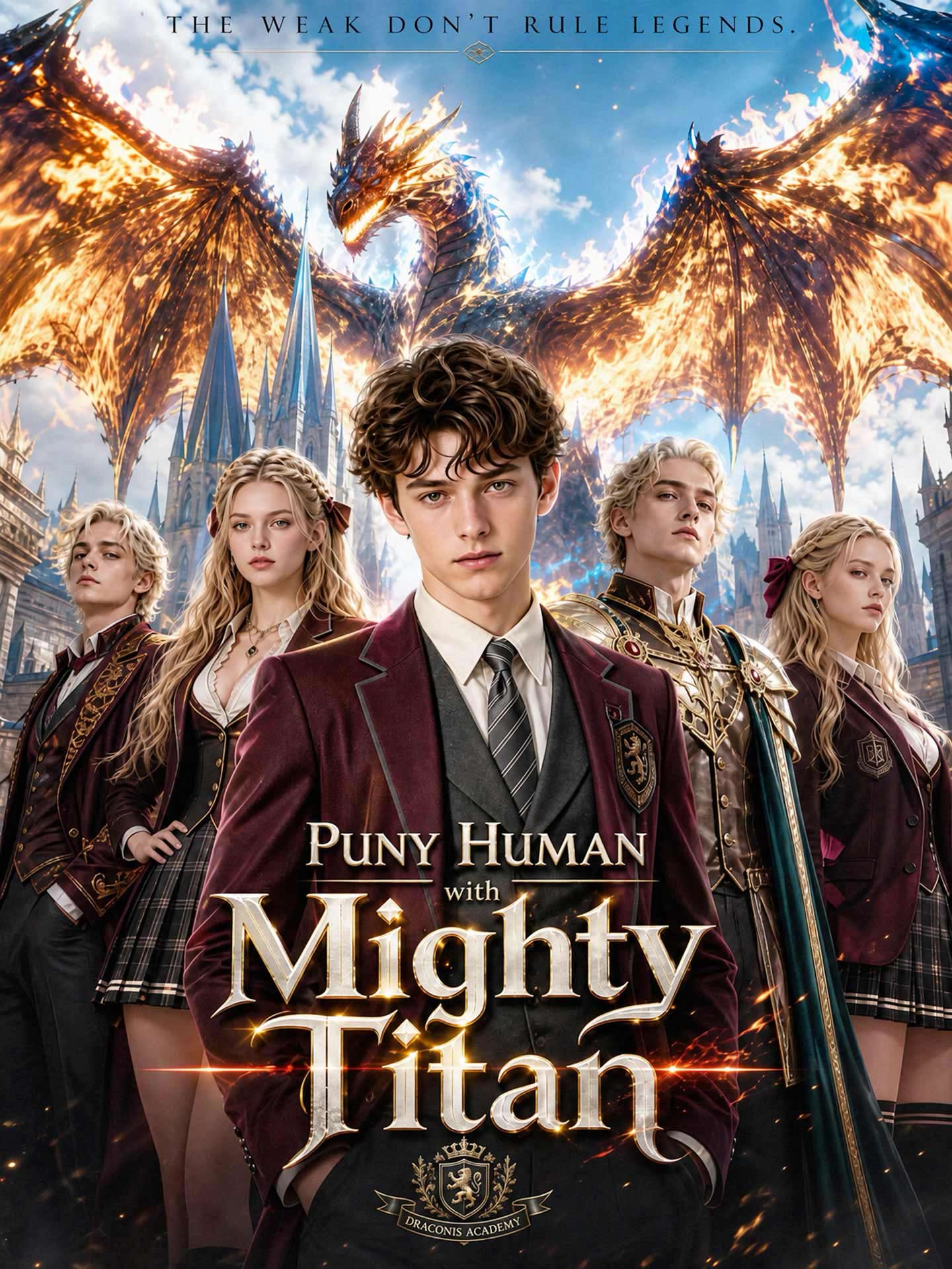 Puny Human with Mighty Titan official promotional image