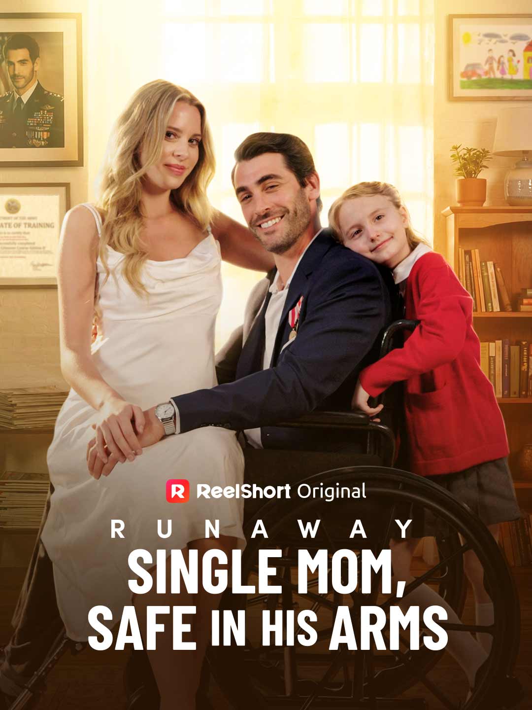 Runaway Single Mom, Safe in His Arms official promotional image